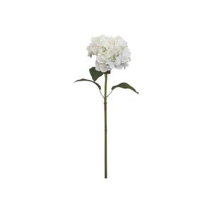 Dekorace umělá bílá květina Hortenzie Hydrangea white - 85 cm 39060101 obraz