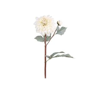 Dekorace umělá krémová květina Jiřina Dahlia cream - 48 cm 39053319 (39533-19) obraz