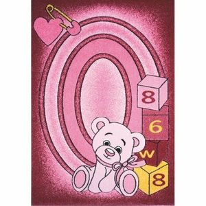 Spoltex Dětský koberec Toys pink C 126, 133 x 195 cm obraz