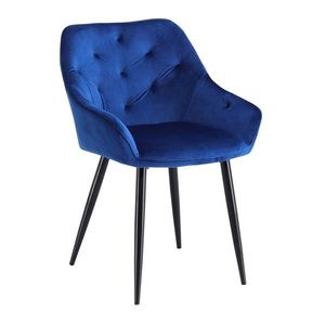 HALMAR Jídelní židle K487 tmavě modrá obraz