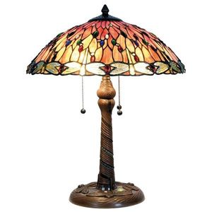 Stolní lampa Tiffany Dragon - Ø 45*56 cm 5LL-5466 obraz