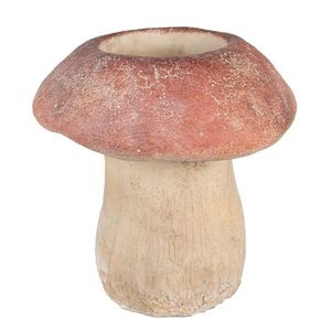 Cementový květináč houba Mushroom L - Ø 21*23 cm 6TE0460L obraz