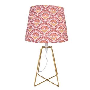 Stolní lampa s barevným vintage stínidlem Viléy - Ø 20*35 cm E27/ 1*60W 6LMC0067 obraz