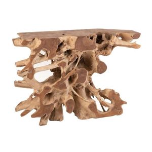 Přírodní konzolový stůl z teakového dřeva Raoul teak - 121*40*81cm 20979 obraz