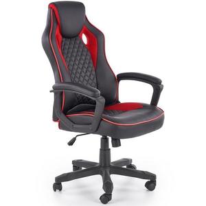 Kancelářská židle Baffin černá/červená obraz