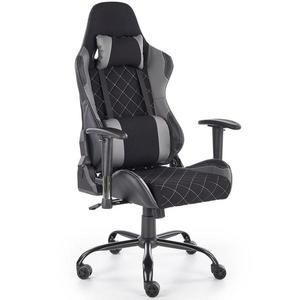 Kancelářská židle Drake černá/šedá obraz