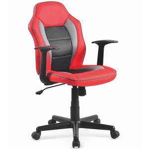 Kancelářská židle Nemo červená/černá obraz