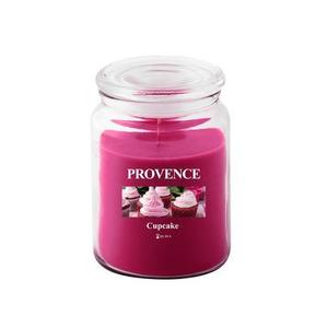 Provence Vonná svíčka ve skle 95 hodin cupcake obraz