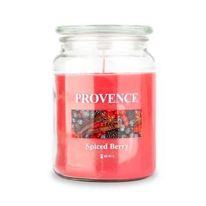 Provence Vonná svíčka ve skle 95 hodin spiced berry obraz