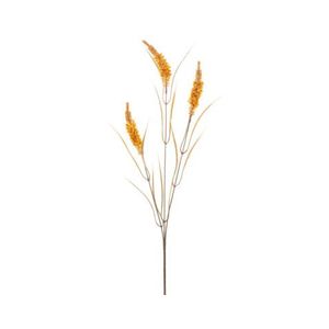 Umělá květina Větev pšenice 75 cm, žlutá obraz