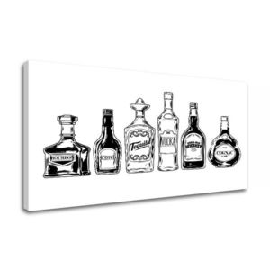 Obraz na zeď s textem Drinks (moderní obrazy s textem) obraz