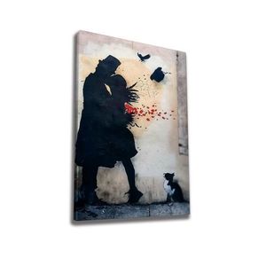 Wallity Obraz na plátně Last kiss WY04 50x70 cm obraz