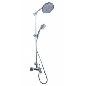 SLEZAK-RAV Vodovodní baterie sprchová COLORADO s hlavovou a ruční sprchou, Barva: chrom, Rozměr: 100 mm CO182.0/5 obraz