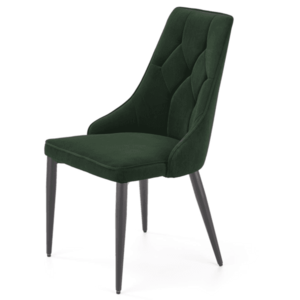 Jídelní židle SCK-365 tmavě zelená obraz