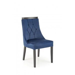 Jídelní židle ROYAL Modrá obraz