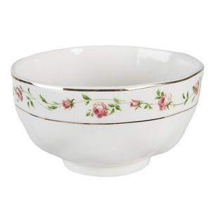 Porcelánová miska na polévku s růžičkami Cutty Rose - ∅ 11*6 cm / 300 ml CURBO obraz