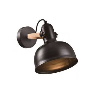 Candellux Černé nástěnné svítidlo Reno pro žárovku 1x E27 21-76748 obraz
