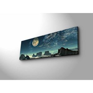 Wallity Obraz s LED osvětlením SOUMRAK 30 x 90 cm obraz