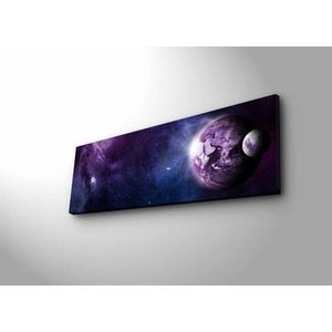 Wallity Obraz s LED osvětlením UNIVERSE 30 x 90 cm obraz