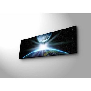 Wallity Obraz s LED osvětlením ZÁBLESK VE VESMÍRU 30 x 90 cm obraz