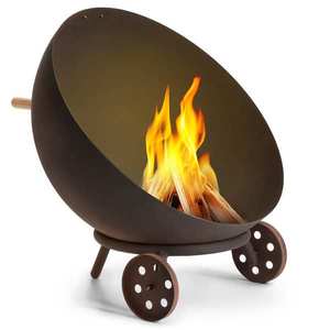 Blumfeldt Fireball Egon, ocelová miska na oheň pro zahradu nebo terasu Ø 66 cm kryt gril obraz