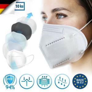 Ochranná maska, respirátor FFP2, 10 kusů obraz