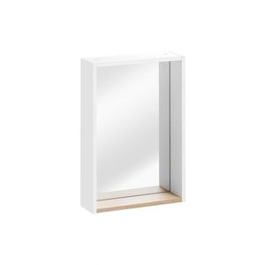 Comad Koupelnová polička se zrcadlem Finka 840 bílá obraz
