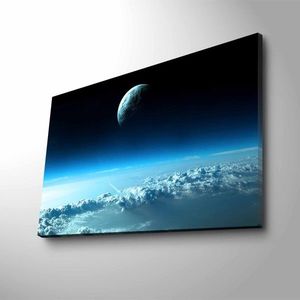Wallity Obraz s LED osvětlením NEBESKÁ KRAJINA 45 x 70 cm obraz