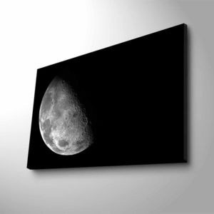 Wallity Obraz s LED osvětlením ZATMĚNÍ MĚSÍCE 45 x 70 cm obraz
