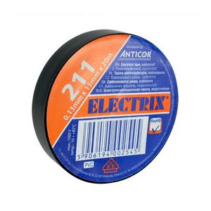 AP02C − Izolační páska ELECTRIX 15mm x 20m černá obraz