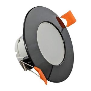 Greenlux LED Koupelnové podhledové svítidlo LED/8W/230V 3000K IP65 černá obraz