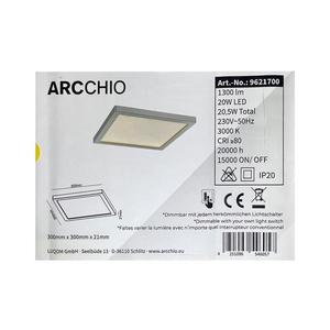 Arcchio Arcchio - LED Stmívatelné stropní svítidlo SOLVIE LED/20W/230V obraz