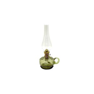 Floriánova huť Petrolejová lampa MONIKA 34 cm lesní zelená obraz