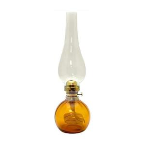 Floriánova huť Petrolejová lampa BASIC 38 cm amber obraz