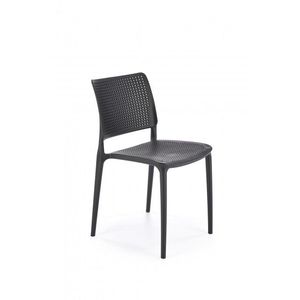 Stohovatelná jídelní židle K514 Halmar Černá obraz