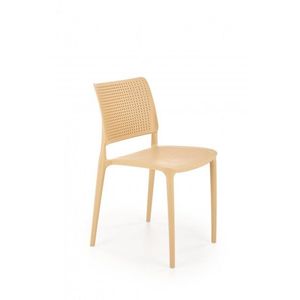 Stohovatelná jídelní židle K514 Oranžová obraz