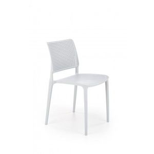 Stohovatelná jídelní židle K514 Halmar Světle modrá obraz