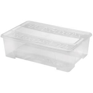 Heidrun Plastový úložný box s víkem TexBox 28l obraz