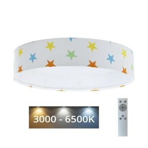 LED Stmívatelné svítidlo GALAXY KIDS LED/24W/230V hvězdičky pestrobarevná + DO obraz