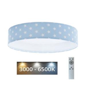 LED Stmívatelné svítidlo GALAXY KIDS LED/24W/230V hvězdičky modrá/bílá + DO obraz