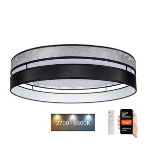 LED Stmívatelné stropní svítidlo LIMA LED/36W/230V Wi-Fi Tuya+ DO černá/stříbrná obraz
