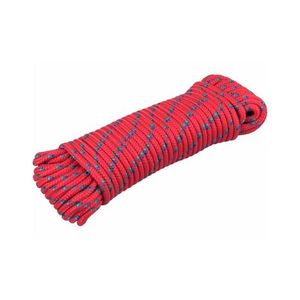 Extol Extol Premium - Polypropylenová pletená šňůra 6mm x 20m červená obraz