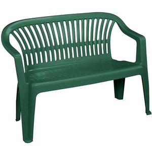 Plastová lavička DIVA, zelená obraz