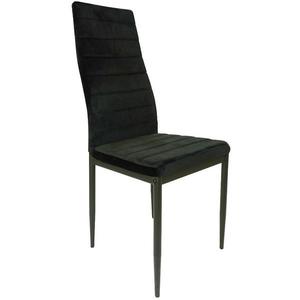 Židle Fado Textilie Černá obraz