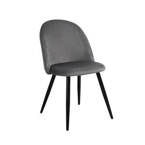 Židle Rill 80107b-v8 šedá/černá obraz