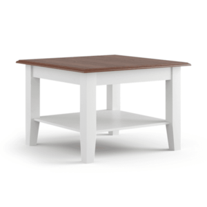 Konferenční stolek BELLU bílá/ořech obraz