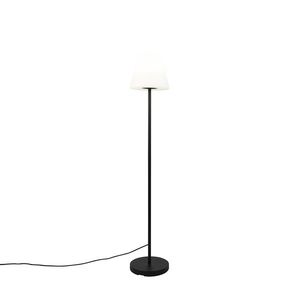 Chytrá moderní venkovní stojací lampa černé odstín bílé včetně Wifi A60 - Virginie obraz
