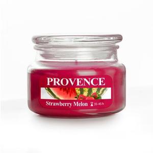 Provence Vonná svíčka ve skle 45 hodin jahoda a meloun obraz