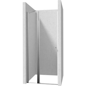 DEANTE Kerria Plus chrom sprchové dveře bez stěnového profilu, 90 cm výklopné KTSU041P obraz