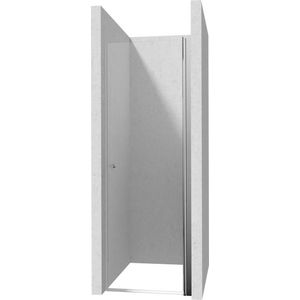 DEANTE Kerria Plus chrom Sprchové dveře bez stěnového profilu, 90 cm KTSW041P obraz